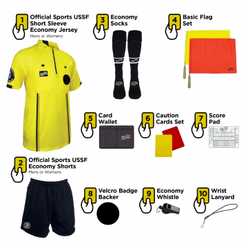 Official Sports 10pc Referee Package